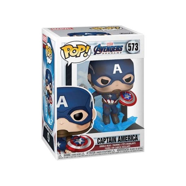 Funko Pop Marvel Endgame Captain America w/Broken Shield 573 Agathamarket.cl 4