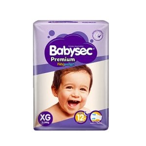 Babysec Premium Pañales De Bebe Flexi Protect Talla Xg 14 Un Agathamarket.cl