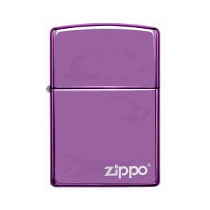 Encendedor Zippo Classic Abyss Purple Logo Morado Zp24747zl Agathamarket.cl 2