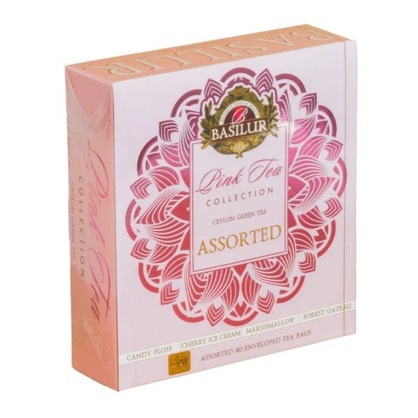 Te Basilur Verde Pink Tea Assorted 40 bolsas Agathamarket.cl 5
