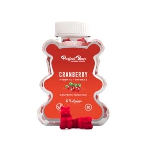 Cranberry Vitamina C + E Suplemento Perfect Bear 60 Gomitas Agathamarket.cl