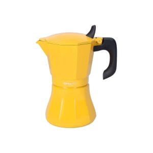 Cafetera Italiana Induccion Petra Mustard 6 Tazas Oroley Agathamarket.cl