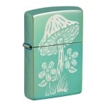 Encendedor Zippo Mushroom Design Verde ZP46178 Agathamarket.cl 3