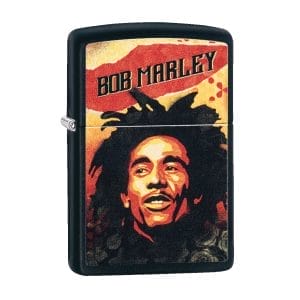Encendedor Zippo Bob Marley Design Negro ZP49154 Agathamarket.cl