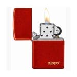 Encendedor Zippo Metallic Red Matte Lasered Rojo ZP49475ZL Agathamarket.cl 2