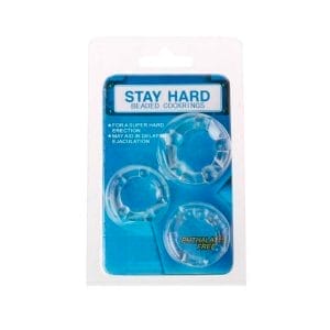 Set De 3 Anillos Erector Retardantes Stay Hard Transparentes Agathamarket.cl
