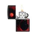 Encendedor Zippo Black Cat Design Negro ZP48453 Agathamarket.cl 2