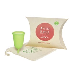 Copa Menstrual Mia Luna Mia Verde Talla L Agathamarket.cl
