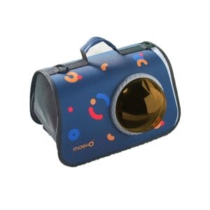 Bolso Transportador de Mascota Perro Gato con Cupula Azul Agathamarket.cl 2
