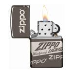 Encendedor Zippo Logo Design Plateado ZP49051 Agathamarket.cl 2