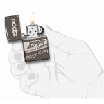 Encendedor Zippo Logo Design Plateado ZP49051 Agathamarket.cl 5