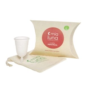 Copa Menstrual Mia Luna Blanco Talla L Agathamarket.cl
