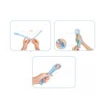 Cuchara Dispensadora de Churu y Alimento Para Gatos Rosado Agathamarket.cl 3