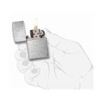Encendedor Zippo Classic Herringbone Sweep Plateado Zp24648 Agathamarket.cl 5