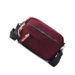 Cartera Bandolera Con Cordon Cleveland Guinda Lincoln’s Agathamarket.cl 2