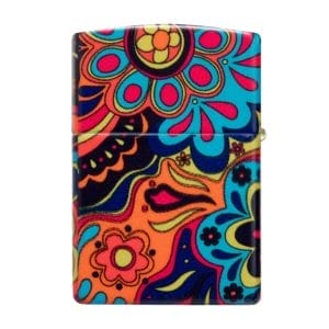 Encendedor Zippo Flower Power Design Multicolor ZP46128 Agathamarket.cl