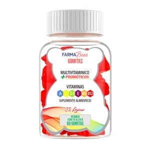 Multivitaminico + Probiotico Farma Bear 60 Gomitas Agathamarket.cl 2